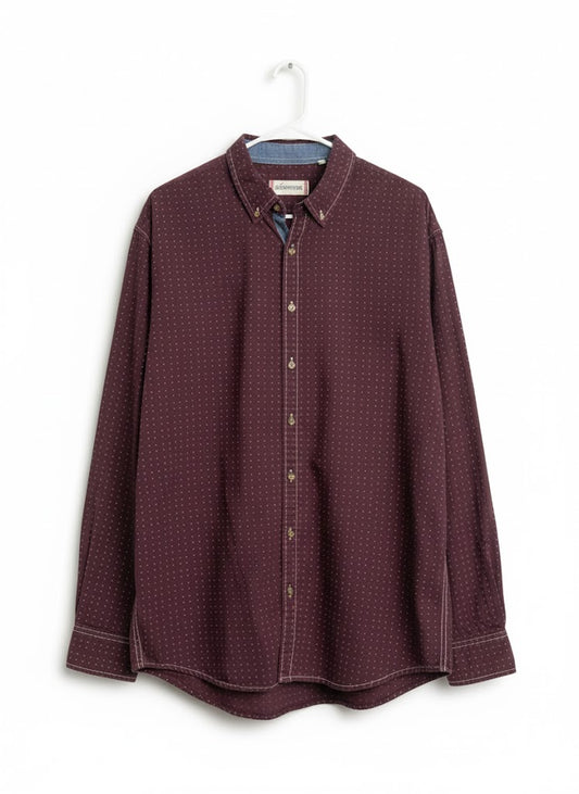 Pre-Owned: Men's XL W. Depart WEST Spotted Button-Down Shirt